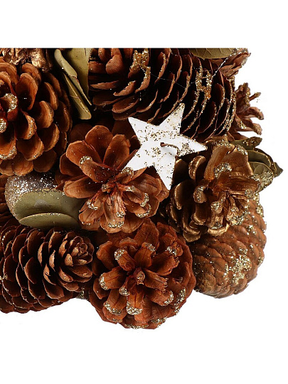 Елка новогодняя настольная, 33 см, декоративная, SYSGL-4622139