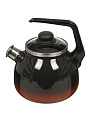 Чайник сталь, эмалированное покрытие, 3 л, со свистком, ручка консольная, СтальЭмаль, Кармен, 4с209я - фото 4