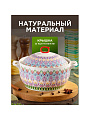 Кастрюля для запекания керамика, 24х10 см, 1.6 л, круглая, с крышкой, Восток, Y6-10192/Y4-9178 - фото 4