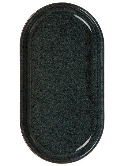 Блюдо фарфор, прямоугольное, 30 см, Индиго, Daniks, 15БП30001