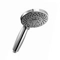 Лейка для душа, пластик, 12х26.6 см, 5 режимов, круглая, хром, Lemark, LM0315C