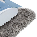 Швабра плоская, микрофибра, 135х38х12.5 см, серая, серо-голубая, Bossclean, SR-M1 - фото 4