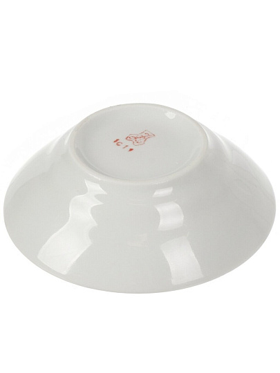 Блюдце фарфор, 10.5 см, круглое, Гуси, Добрушский фарфоровый завод, 4С1459Ф34