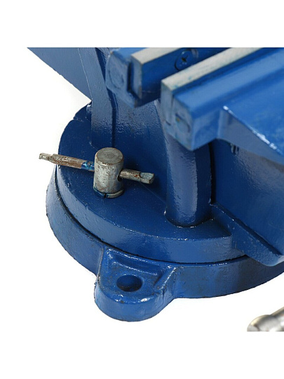 Тиски универсальные, 150 мм, поворотный с наковальней, SPE19190-14-78