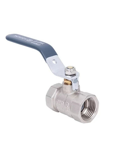 Кран для воды, 3/4", г-г, латунь, ручка, 01144, AquaLink