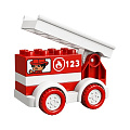 Конструктор Lego, Duplo, Пожарная машина, 1-3 лет, 6 деталей, 10917 - фото 2
