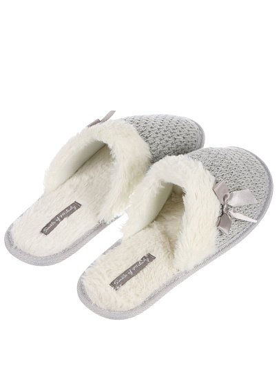 Тапки для женщин, текстиль, р. 38-39, закрытые, 248-182-12