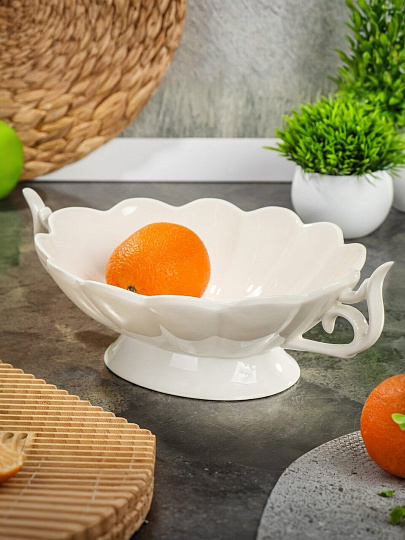 Ваза для конфет, керамика, 33х20х9 см, Y6-2323