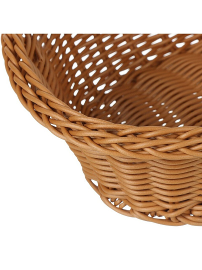 Корзина декоративная 27х19х8 см, овальная, плетеная, Y4-8900