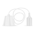 Подвес с патроном E27, Smartbuy, 1 м, белый, SBE-CLHE27s-w - фото 2