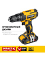 Дрель-шуруповерт аккумуляторный, ударный, Steher, CDS-200-2, 20 В, кейс - фото 2