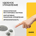 Тепловентилятор Oasis, настольный, 2 кВт, 20 м2, спиральный, белый, SB-20 - фото 4