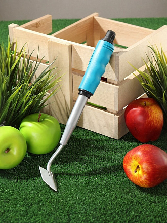 Бороздовичок сталь, 35 х 315 мм, черенок пластиковый, Grandy, Connect