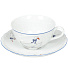 Сервиз чайный из фарфора, 15 предметов, Rococo Гуси 501503A Rococo E280 Cmielow - фото 2