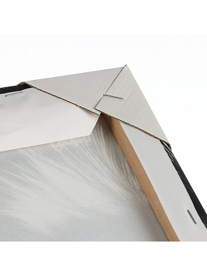 Картина холст, 50х70 см, Портрет льва и львица, kt57-14634