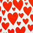 Полотенце «Этель» Red hearts 40х73см, 100% хл, саржа 190 г/м2, 5376650 - фото 3