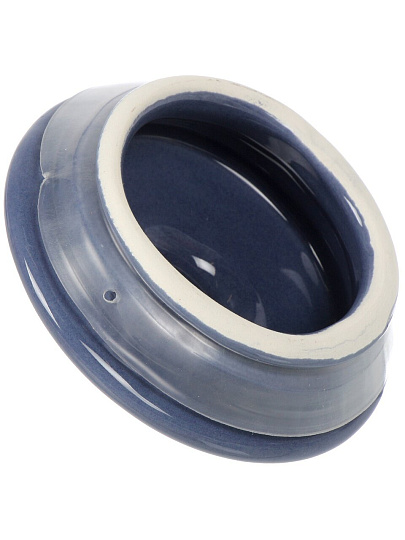 Банка для сыпучих продуктов, доломит, 0.55 л, 10х10х13 см, с крышкой, Daniks, Лаванда