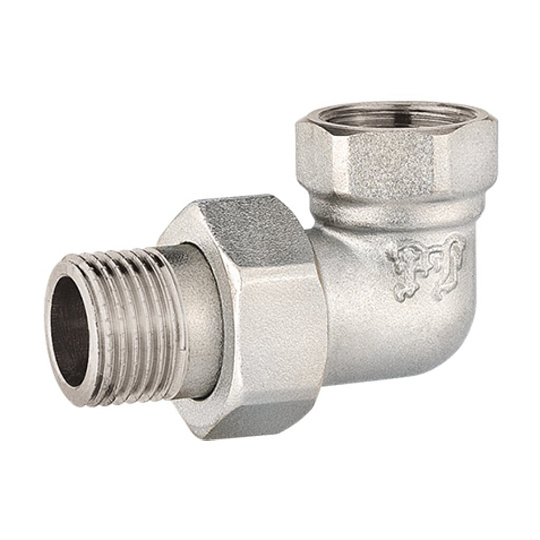 Американка 1/2'', г-ш, хром, латунь, угловая, ProFactor