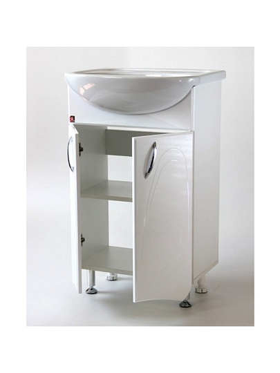 Тумба ЯМебель, Палермо, 50 см, 2 двери, Уют 50