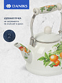 Чайник сталь, эмалированное покрытие, 2 л, Daniks, Mandarin, индукция - фото 2