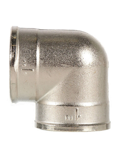 Уголок 1&quot;, 90 °, г-г, никель, РосТурПласт