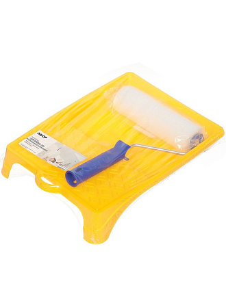 Набор для потолка, 2 шт, валик 180 мм, ванночка средняя, Акор, 902 01 180