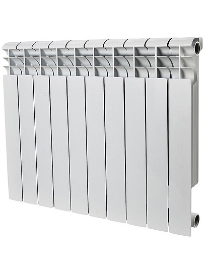 Радиатор алюминий, 500х80 мм, Rommer, Profi, 10 секций