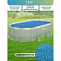 Тент овальный, для всех типов бассейнов, для бассейнов 427х250х100 см, обеспечивающий ускоренный нагрев воды, Bestway, 58672 - фото 7