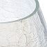 Ваза стекло, настольная, 21 см, Muza, Aura cracle white, 380-643 - фото 2