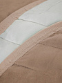 Покрывало 2-спальное, 180х205 см, 100% полиэстер, стеганое, Silvano, Текстура, бежевое - фото 8