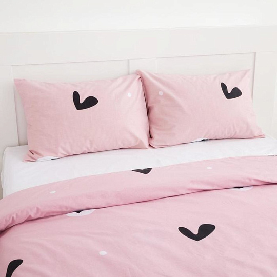 Постельное бельё евро &quot;Этель&quot; Романтика пододеяльник 200х217 см+наволочка 50*70 см-2 шт, 5437610