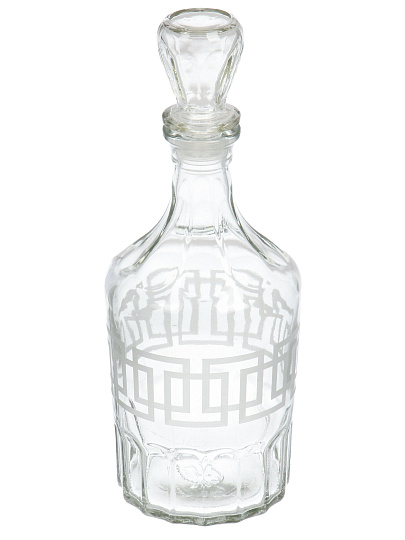 Набор для спиртного 7 предметов, стекло, графин, стопка 6 шт, 50 мл, Декостек, Квадро, 1230-Г