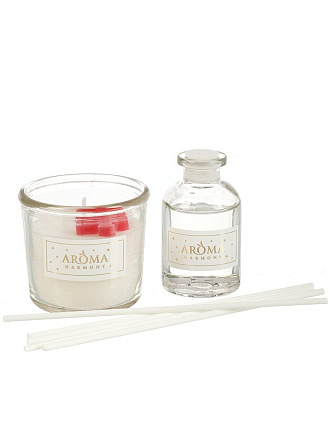 Набор Aroma Harmony, Каштановый пудинг, диффузор 30 мл + свеча 60 гр., АН4049