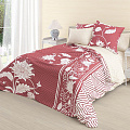 Постельное белье 2-спальное, простыня 200х220 см, 2 наволочки 70х70 см, пододеяльник 180х215 см, Волшебная ночь, ранфорс, 21087+4818/6