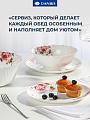 Сервиз столовый стеклокерамика, 19 предметов, на 6 персон, Daniks, Анжелика, белый - фото 4