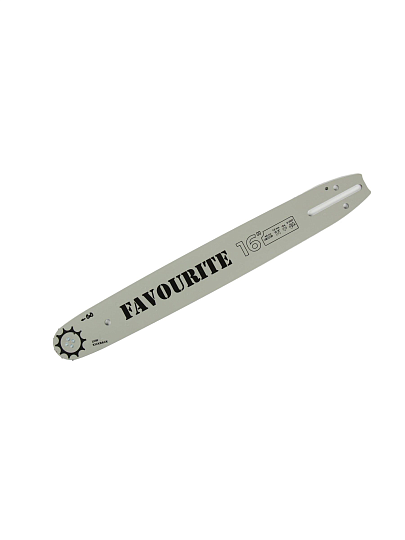Шина Favourite, GSB 16, 16", длина шины 40 см, шаг цепи 0.325 дюйм, 1.5 мм, 64 звена, 103256416