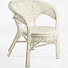 Мебель садовая Пеланги, белая, стол, 58 см, 2 кресла, 1 диван, подушка бежевая, 95 кг, 02/15 White - фото 5