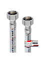 Подводка для воды 1/2&amp;quot;х0.5 м, г-г, сталь, полимер, ProFactor