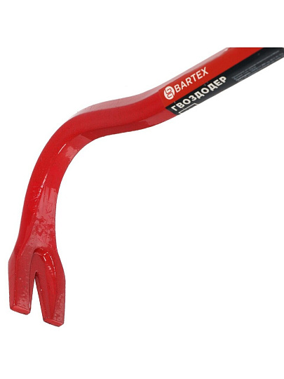 Гвоздодер обрезинная рукоятка, 30 см, Bartex