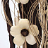 Цветок искусственный декоративный Тинги Композиция, 80 см, бело-шоколадный - фото 2