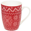 Кружка керамика, 380 мл, Узоры, МФК, MFK07737