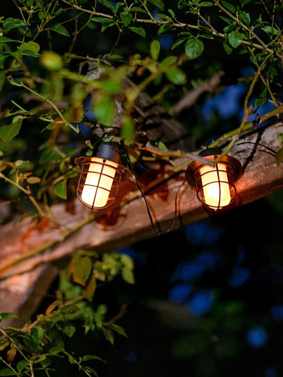 Фонарь садовый Uniel, Lanterns USL-S-121/PT2500, на солнечной батарее, подвесной, пластик, 8х11 см