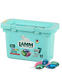 Капсулы для стирки Lamm, Color, для цветного белья, 12 шт, капсула 15 г
