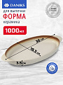 Форма для выпечки керамика, 36х18.5х3.5 см, 1 л, овальная, бежевая, Daniks, Полдень, Y4-8729