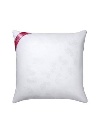 Подушка 70 х 70 см, Лебяжий искусственный пух, Премиум, чехол хлопок, Verossa, 169517/141263