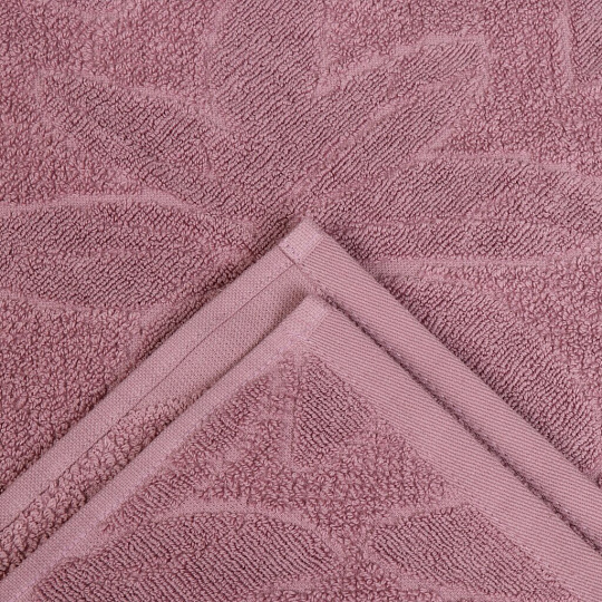 Полотенце банное 50х90 см, 100% хлопок, 500 г/м2, жаккард, Arya, сухая роза, Турция, 8680943212771