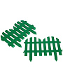 Забор декоративный пластмасса, Palisad, №4, 28х300 см, зеленый, ЗД04 - фото 3