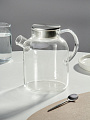 Чайник заварочный стекло, 1.8 л, с ситечком, нержавеющая сталь, Y4-4777/B050163, прозрачный - фото 7