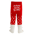 Колготки детские, Conte-kids, New year, 622, красные, 104-110 см, 21С-31/1СП