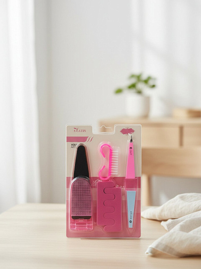 Набор маникюрный 14.5х21 см, Y4-11549